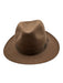 Lock & Co. Brown Fur Felt Solid Fedora Men's Hat Brown
