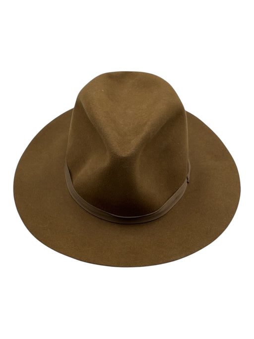 Lock & Co. Olive Green Fur Felt Solid Fedora Men's Hat Olive Green