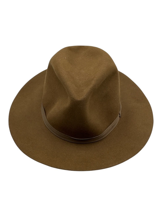 Lock & Co. Olive Green Fur Felt Solid Fedora Men's Hat Olive Green