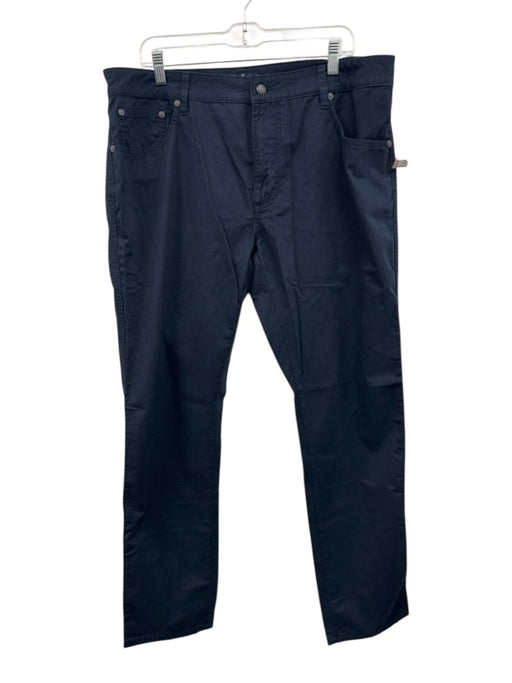 Hackett London Size 38R Navy Blue Cotton Solid Men's Pants Navy Blue / 38R