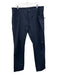 Hackett London Size 38R Navy Blue Cotton Solid Men's Pants Navy Blue / 38R