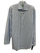 Sid Mashburn Size Est L Light Blue & White Cotton Gingham Long Sleeve Shirt Light Blue & White / Est L