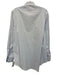 Sid Mashburn Size Est L White & Blue Cotton Striped Button Up Long Sleeve Shirt White & Blue / Est L
