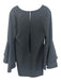 Milly Size 8 Charcoal Gray Polyester Back Keyhole Back Zip Shift Dress Dress Charcoal Gray / 8