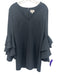 Milly Size 8 Charcoal Gray Polyester Back Keyhole Back Zip Shift Dress Dress Charcoal Gray / 8