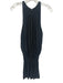 Ramy Brook Size M Black Polyester Sleeveless Elastic Waist Mini Dress Black / M