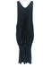 Ramy Brook Size M Black Polyester Sleeveless Elastic Waist Mini Dress Black / M