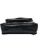 Yves Saint Laurent Black Leather Chain Crinkle Crossbody Bag Black / Medium