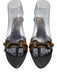 Gucci Shoe Size 7 Brown Leather Upper Horsebit Pointed Almond Toe Slide Mules Brown / 7