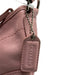 Coach Light Pink & Silver Leather Top Handle Hobo Crescent Soho Bag Light Pink & Silver / XS