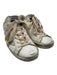 Golden Goose Shoe Size 37 White & Silver Leather Lace Up Star Low Top Sneakers White & Silver / 37