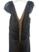 Lavender Label Vera Wang Size 10 Black Silk Sleeveless Bedazzled V Neck Dress Black / 10
