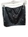 Abercrombie & Fitch Size S Black & Silver Polyester Blend Side Zip Mini Skort Black & Silver / S