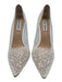 Steve Madden Shoe Size 8 White PVC & Leather Pointed Toe Faux Pearl Clear Pumps White / 8