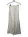 Dissh Size 2 White Linen Sleeveless Wide Leg Flare Hem Pant Set White / 2