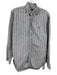 Ralph Lauren Size S Blue & Yellow Cotton Striped Oxford Men's Long Sleeve Shirt Blue & Yellow / S