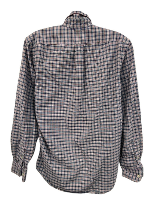 Ralph Lauren Size S Navy & Purple Cotton Plaid Oxford Men's Long Sleeve Shirt Navy & Purple / S