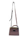 Tory Burch Light Mauve Leather Silver Hardware Top Handle Trapezoid Bag Light Mauve / Petit