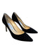 Jimmy Choo Shoe Size 39 Black Suede Pointed Toe High Heel Pump Shoes Black / 39