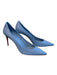 Christian Louboutin Shoe Size 40 Blue Leather Pointed Toe High Heel Pump Shoes Blue / 40