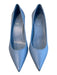 Christian Louboutin Shoe Size 40 Blue Leather Pointed Toe High Heel Pump Shoes Blue / 40