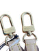 Louis Vuitton Beige & Brown Nylon Logo Gold Hardware Box Included strap Beige & Brown