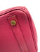 Hermes Berry Red Leather Clemence Gold Hardware Birkin Certified by Entrupy Bag Berry Red / 30