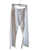 Mother Snacks Size 29 White Cotton & Lyocell Zip Fly High Rise 5 Pocket Jeans White / 29