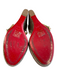 Christian Louboutin Shoe Size 38 Champagne Leather & Manmade Cross Over Shoes Champagne / 38
