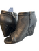 Chanel Shoe Size 39 Black Manmade Material Ankle Bootie Quilted Open Toe Shoes Black / 39