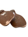 Chloe Shoe Size 39 Brown Leather Open Toe & Heel Logo Flat Slides Shoes Brown / 39