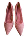 Sam Edelman Shoe Size 9 Pink Leather Suede Embroidered Design Pointed Toe Shoes Pink / 9