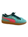 Puma Shoe Size 8.5 Teal Suede Almond Toe lace up Low Top Sneaker Shoes Teal / 8.5