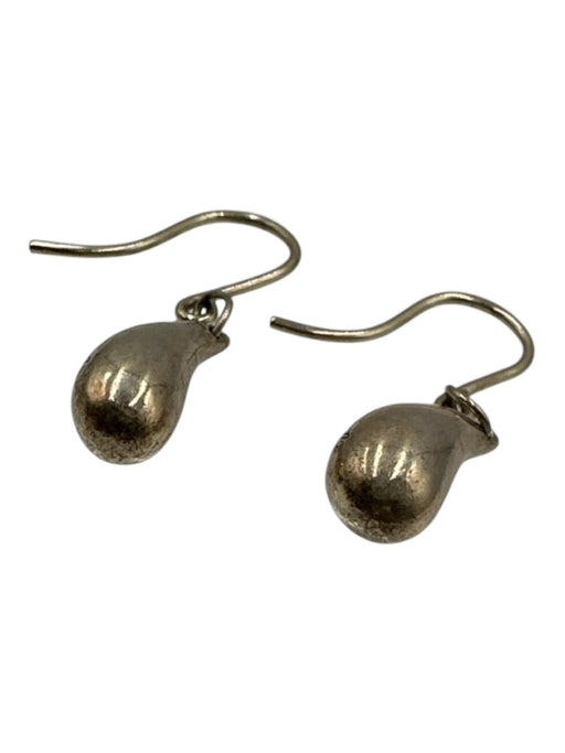 Tiffany & Co. Silver 925 Silver Hook Teardrop drop Earrings Silver