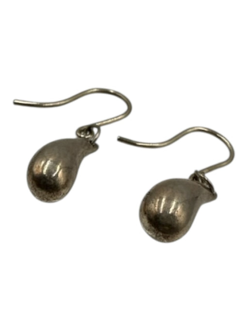 Tiffany & Co. Silver 925 Silver Hook Teardrop drop Earrings Silver