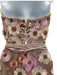 Bronx & Banco Size M Mixed Pinks Viscose Blend Strapless Floral Applique Gown Mixed Pinks / M