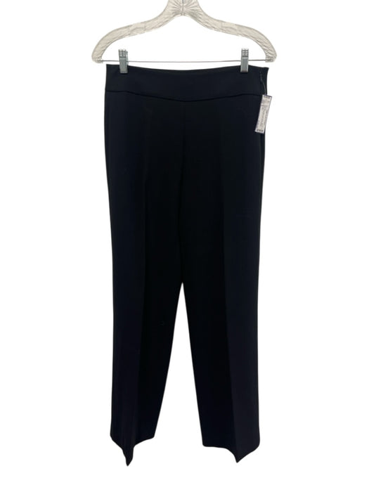 Max Mara Size 8 Black Wool Blend Belt Detail Blazer Side Zip Pant Set Black / 8