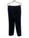 Max Mara Size 8 Black Wool Blend Belt Detail Blazer Side Zip Pant Set Black / 8