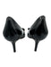 Salvatore Ferragamo Shoe Size 9.5 Black Leather Upper Patent Vara Bow Pumps Black / 9.5