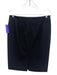 Armani Collezioni Size 6 Black Wool Button Front Blazer Back Zip Skirt Set Black / 6