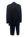 St. John Basics Size 4 Black No Fabric Tag Knit Elastic Waistband Pant Set Black / 4
