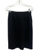 Max Mara Black & Gray Wool Pinstripe 3 Piece Set Blazer Suit Jacket Set Black & Gray / 6