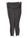 Lululemon Size 6 Black & Gray Nylon Blend Rib Knit Stripe Crop Leggings Black & Gray / 6