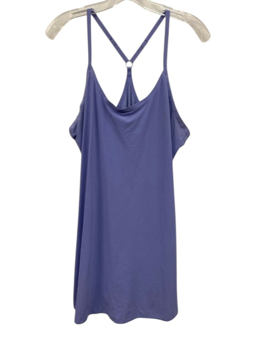 Outdoor Voices Size XL Slate Blue Nylon & Spandex Sleeveless Racerback Dress Slate Blue / XL