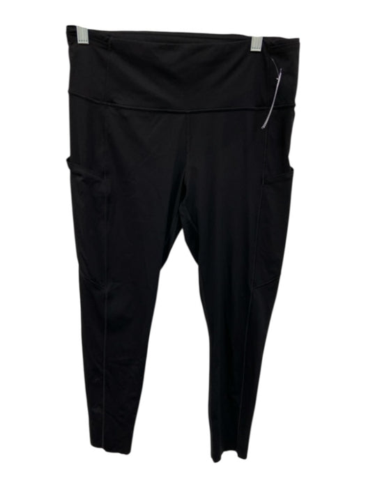 Lululemon Size 10 Black Nylon Blend Crop Leggings Black / 10