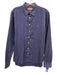 Thomas Pink Size S Blue Cotton Solid Button Up Point Collar Long Sleeve Shirt Blue / S