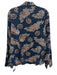 Kith Size XS Blue & Red Cotton Blend Paisley Button Up Men's Long Sleeve Shirt Blue & Red / XS