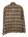 Xacus Size M Tan & Black Cotton Plaid Flannel Button up Men's Jacket Tan & Black / M