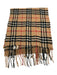 Burberry AS IS Brown & Multi Cashmere Novacheck Men's Scarf Brown & Multi