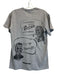 Better with Age Size S Gray & Multi-Color Cotton Graphic Men's Short Sleeve Gray & Multi-Color / S